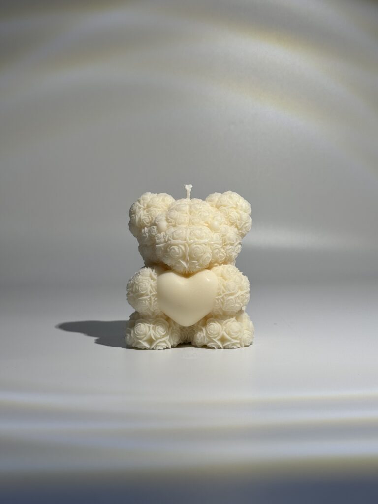 Ourson en rose