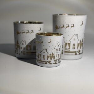 Centre de table blanc