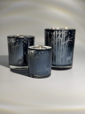 Centre de table trio bleu