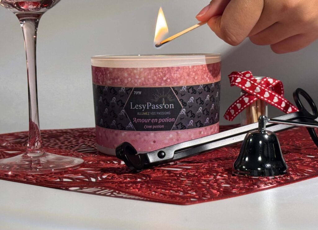 La romantique Amour en potion.